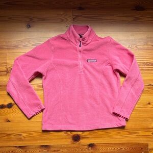 Vineyard vines Pink Half-Zip Fleece